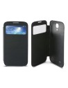 Folio battery case ksix con ventana para s4 i9505 negra
