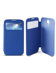 Ksix B8505FU80WAZ - Funda folio trasera flexible con tapa para Samsung Galaxy S4 I9505, azul - Electrónica - Kiwiku.com
