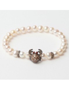 pulsera_mujer_lancaster_jla-br-crab-4-wh_marrón_blanco_plata_de_ley_16_mm_8059519896651_oferta