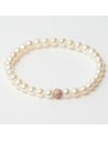 Pulsera Mujer Lancaster Jla-br-sb-2-wh Blanco Plata de Ley 16 mm Rosado
