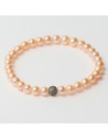 Pulsera Mujer Lancaster Jla-br-sb-3-pe Naranja Verde Plata de Ley 16 mm
