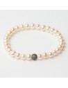 Pulsera Mujer Lancaster Jla-br-sb-3-wh Blanco Verde Plata de Ley 16 mm
