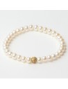Pulsera Mujer Lancaster Jla-br-sb-6-wh Dorado Blanco Plata de Ley 16 mm