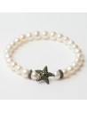 Pulsera Mujer Lancaster Jla-br-star-3-wh Blanco Verde Plata de Ley 16 mm