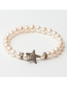 pulsera_mujer_lancaster_jla-br-star-4-wh_marrón_blanco_plata_de_ley_16_mm_8059519897061_oferta