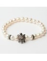 Pulsera Mujer Lancaster Jla-br-turtle-4-wh Marrón Blanco Plata de Ley 16 mm