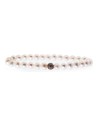 Pulsera Mujer Lancaster Jla-br-sb-5-wh Morado Blanco Circonita Plata de Ley 16 mm