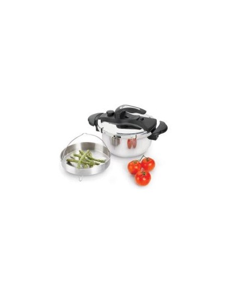 Jata Hogar OPRS4 - Olla rápida a presión para inducción: Kiwiku.com: Hogar