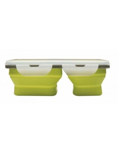 Jata Hogar 905 - Porta alimentos plegable de silicona doble: Kiwiku.com: Hogar