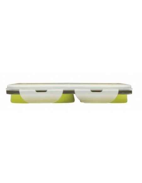 Jata Hogar 905 - Porta alimentos plegable de silicona doble: Kiwiku.com: Hogar