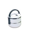 Jata hogar 904bl - porta alimentos con 2 contenedores, capacidad total 1.4 l