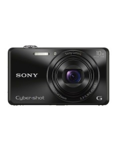 Sony DSC-WX220 - Cámara compacta de 18.9 Mp (pantalla de 2.7, zoom óptico 10x, estabilizador, vídeo Full HD), negro - Electróni