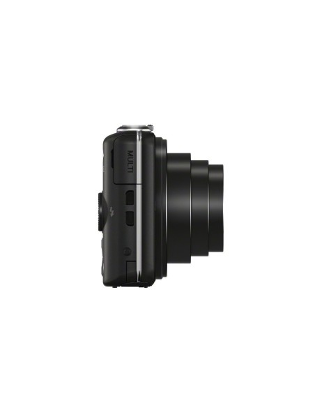 Sony DSC-WX220 - Cámara compacta de 18.9 Mp (pantalla de 2.7, zoom óptico 10x, estabilizador, vídeo Full HD), negro - Electróni