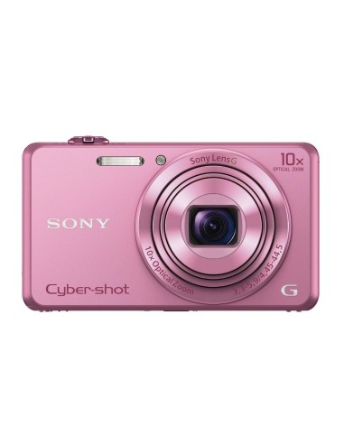 Sony DSC-W830 - Cámara compacta de 20.1 Mp (pantalla de 2.7, zoom óptico  8x, estabilizador óptico), negro - Kit cámara + Funda