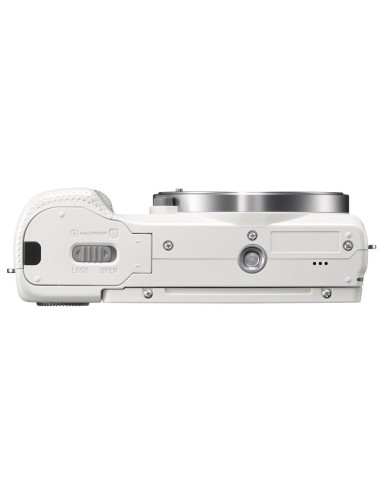 Kiwiku.com: Sony Alpha-5000 - Cámara EVIL de 20.1 Mp (pantalla articulada 3, estabilizador, vídeo Full HD, WiFi), color blanco