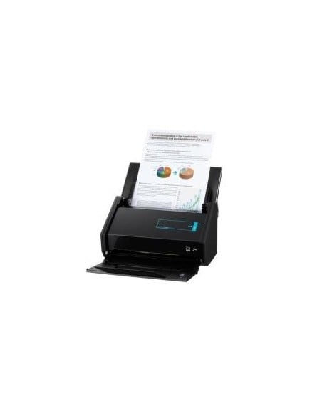 Fujitsu ScanSnap IX500D Deluxe - Escáner (216 x 360 mm, 1200 x 1200 DPI, 25 ppm, Cama plana, Negro, CIS): Fujitsu: Kiwiku.com: