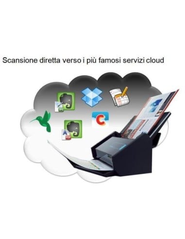 Fujitsu ScanSnap IX500D Deluxe - Escáner (216 x 360 mm, 1200 x 1200 DPI, 25 ppm, Cama plana, Negro, CIS): Fujitsu: Kiwiku.com: