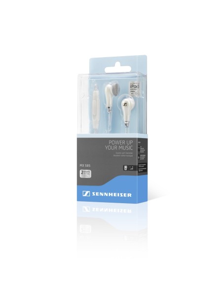 Sennheiser MX 585 - Auriculares in-ear (Control remoto integrado), blanco: Kiwiku.com: Electrónica