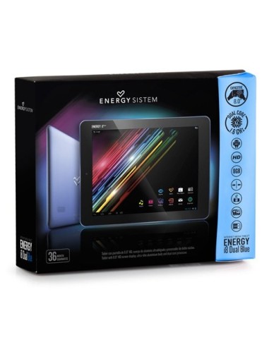 Energy Sistem 394388 - Internet media tablet i8 Dual 8GB 8 HD, dula core, slim, color azul metálico: Kiwiku.com: Informática