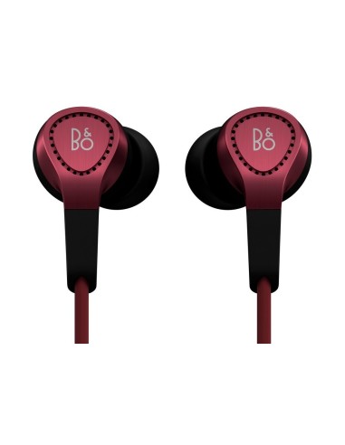 Bang amp Olufsen BeoPlay H3 - Auriculares in-ear de aluminio, rojo: Kiwiku.com: Electrónica