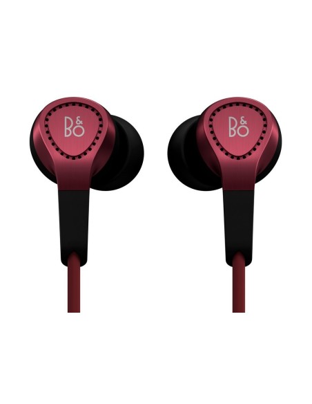 Bang amp Olufsen BeoPlay H3 - Auriculares in-ear de aluminio, rojo: Kiwiku.com: Electrónica