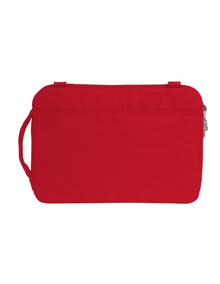 STM stm-114-029M-11 - Bolso bandolera acolchado para Apple MacBook (portátil de 38,10 cm), color rojo: Kiwiku.com: Informática