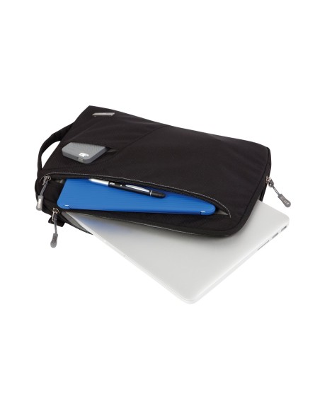 STM stm-114-029P-01 - Bolso bandolera acolchado para Apple MacBook (portátil de 38,10 cm), color negro: Kiwiku.com: Informática