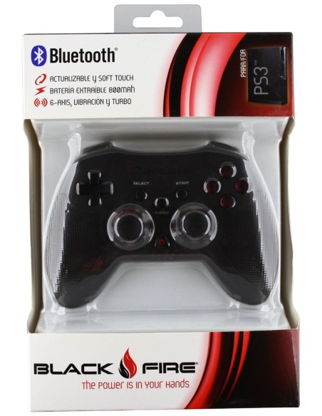 Controller Black Fire: Kiwiku.com: Videojuegos