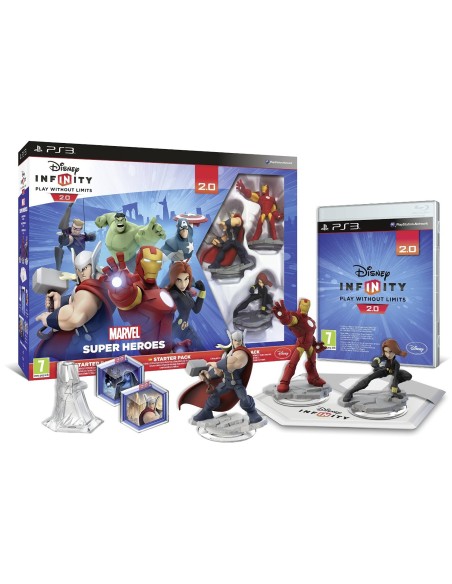 Disney Infinity: Marvel Super Heroes. Starter Pack 2.0: Playstation 3: Kiwiku.com: Videojuegos