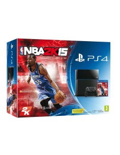 PlayStation 4 - Consola, Color Negro + NBA 2K15: Kiwiku.com: Videojuegos