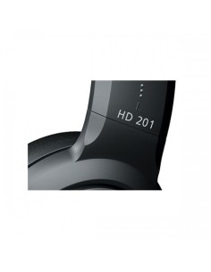 Sennheiser HD 201 - Auriculares de diadema cerrados, negro: Kiwiku.com: Electrónica 2