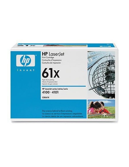 HP Toner Black LJ 4100 Pages 10.000, C8061X, C8061-67903 (Pages 10.000 a): Hp: Kiwiku.com: Electrónica
