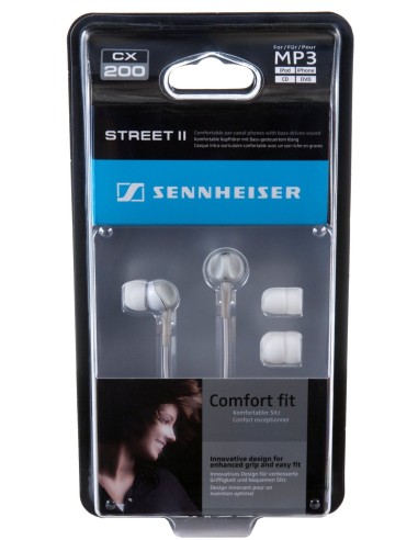 Sennheiser CX 200 STREET II - Auriculares in-ear, blanco: Kiwiku.com: Electrónica