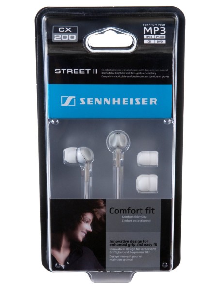 Sennheiser CX 200 STREET II - Auriculares in-ear, blanco: Kiwiku.com: Electrónica
