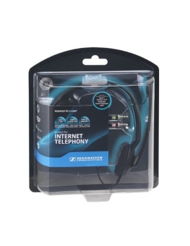 Sennheiser PC 2 CHAT - Micro-auriculares supraurales de tipo diadema mono: Kiwiku.com: Informática