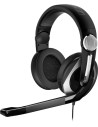 Sennheiser pc 333 d - auriculares de diadema abiertos usb (con micrófono), negro