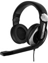 Sennheiser pc 330 - auriculares de diadema cerrados (con micrófono), negro
