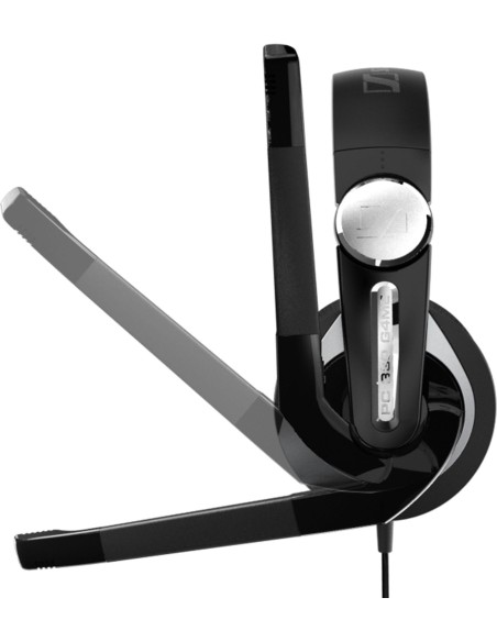Sennheiser PC 330 - Auriculares de diadema cerrados (Con micrófono), negro: Sennheiser: Kiwiku.com: Informática