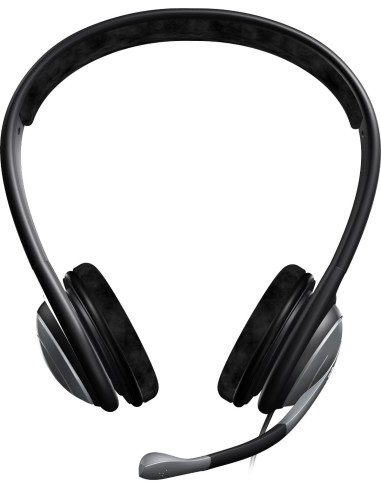 Sennheiser PC 151 - Auriculares de diadema cerrados (con micrófono), negro: Sennheiser: Kiwiku.com: Electrónica