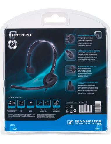 Sennheiser PC 21 - Auriculares de diadema abiertos, negro: Kiwiku.com: Electrónica