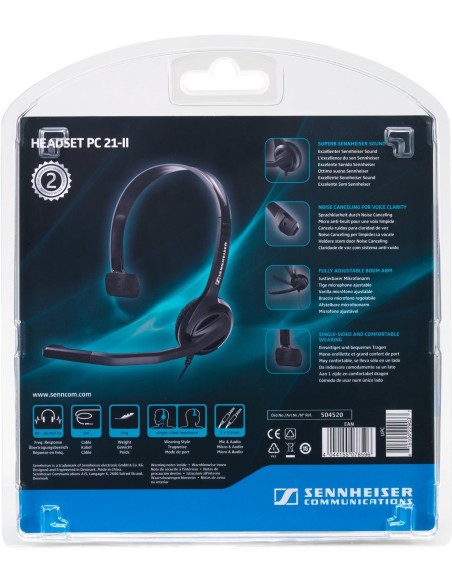 Sennheiser PC 21 - Auriculares de diadema abiertos, negro: Kiwiku.com: Electrónica