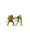 Ranas Genghis & Rasputin Pack 2 Figuras 18 Cm Scale Action Figure Tmnt Cartoon Re-run (figura)