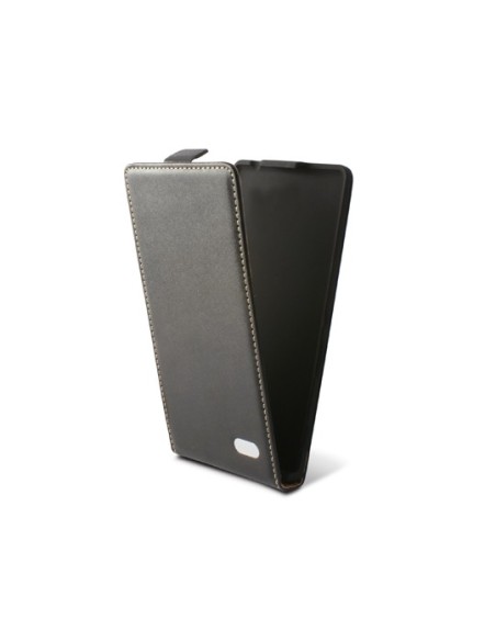 Funda con tapa ksix para galaxy note 4 negra (B8537FU90) kiwiku