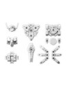 Option Armor For Commander [rabiot / White] Fig Gundam Hg 144 (figura)