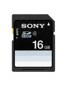 Sony SF16N4 - Tarjeta de memoria SecureDigital de 16 GB (clase 4, 15 MB/s, enchufar y usar): Sony: Kiwiku.com: Informática