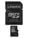 Kingston sdc10/8gb - tarjeta de memoria micro sdhc de 8 gb clase 10