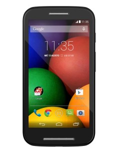 Motorola Moto E - Smartphone libre Android (pantalla 4.3, cámara 5 Mp, 4 GB, Dual-Core 1.2 GHz, 1 GB RAM), negro: Motorola: Kiw