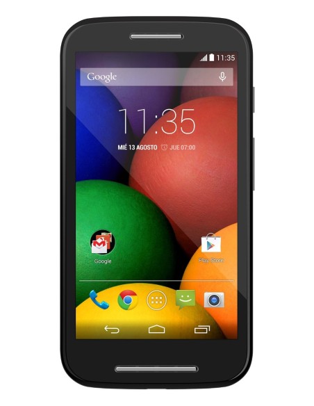 Motorola Moto E - Smartphone libre Android (pantalla 4.3, cámara 5 Mp, 4 GB, Dual-Core 1.2 GHz, 1 GB RAM), negro: Motorola: Kiw