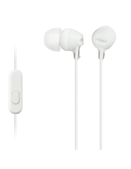 Sony MDR-EX15AP - Auriculares in-ear (con micrófono), blanco: Kiwiku.com: Electrónica