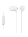 Sony mdr-ex15ap - auriculares in-ear (con micrófono), blanco